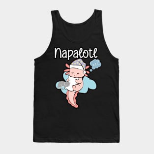 Napalotl axolotl t-shirt Tank Top